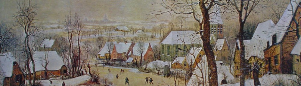 Winter Landscape With Birdtrap by Pieter Breughel