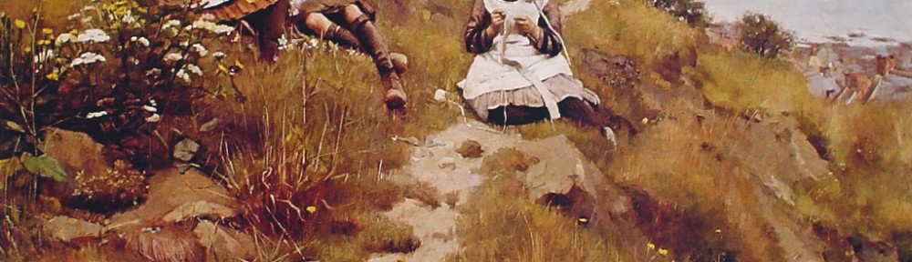 A Wreath Of Flowers by William Brymner