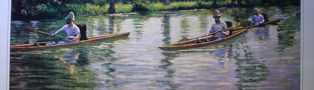 Perissoires Sur Lyerres by Gustave Caillebotte