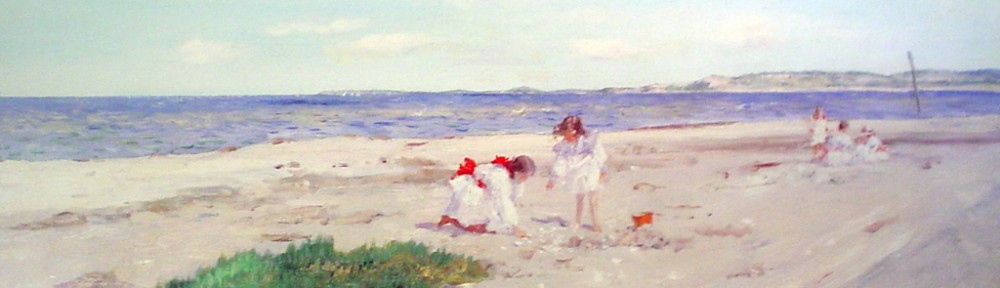 Shell Beach At Shinncock by William Chase