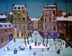 Place Furstenburg by Michel Delacroix - offset lithograph fine art reproduction