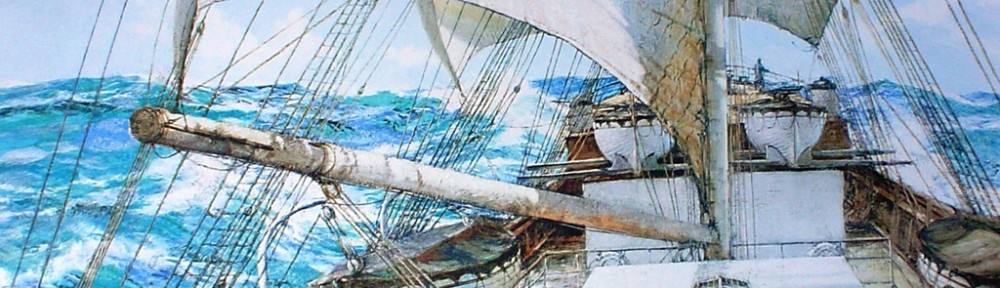 Gale Force Eight by Montague Dawson
