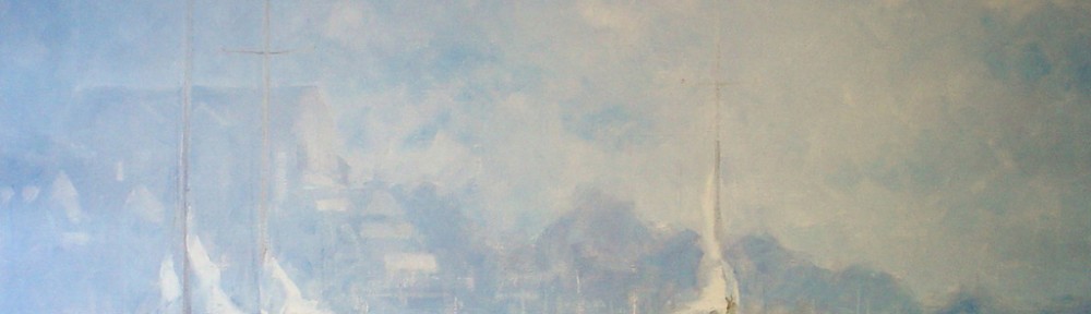 Morning Haze by Ray Ellis, offset lithograph fine art reproduction