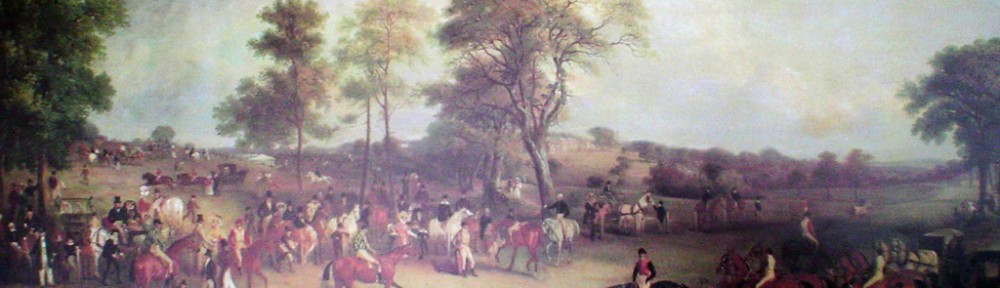 In The Paddock by John Fernely - offset lithograph fine art print
