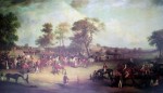 In The Paddock by John Fernely - offset lithograph fine art print
