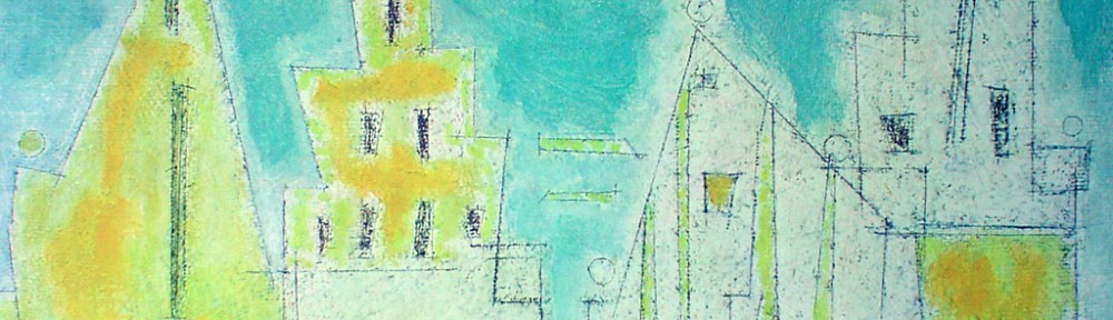 Gothic Gables by Lyonel Feininger