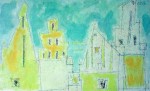 Gothic Gables by Lyonel Feininger