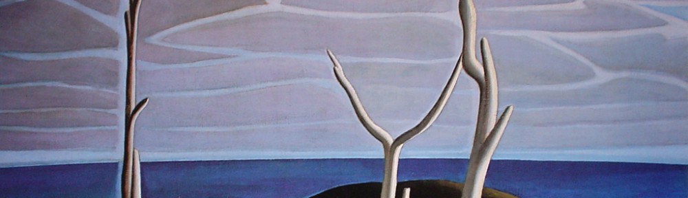 Lake Superior by Lawren Harris- Group of Seven offset lithograph fine art print