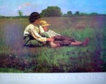 Boys In A Pasture by Winslow Homer