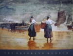Fisher Girls On The Beach Cullercoats by Winslow Homer