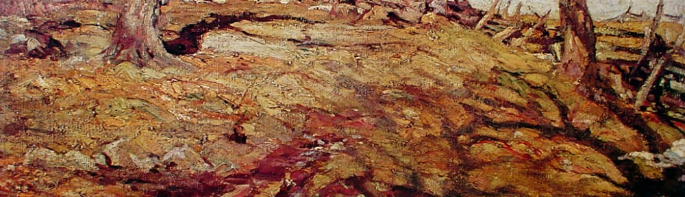 The Edge Of The Maple Wood by AY Jackson - Group of Seven offset lithograph fine art print