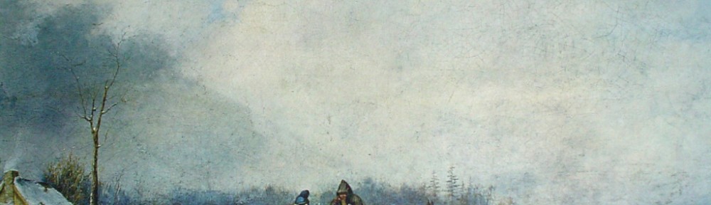 Winter Landscape by Cornelius Krieghoff