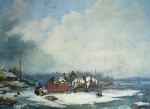 Winter Landscape by Cornelius Krieghoff