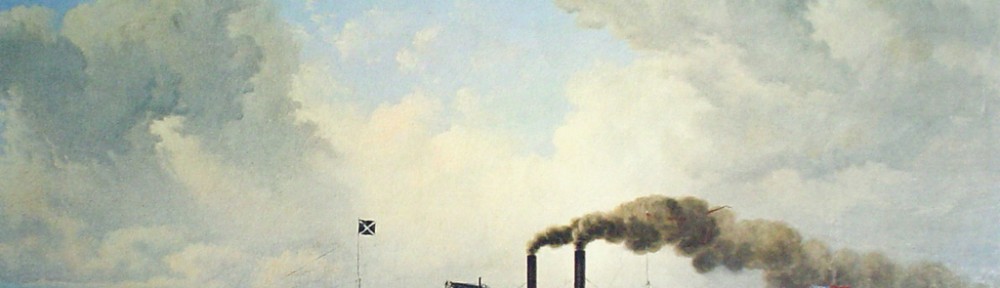 The Steamship Quebec by Cornelius Krieghoff