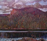 Sombre Hill, Algoma by Arthur Lismer - Group of Seven offset lithograph fine art print