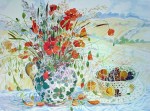 Poppies And Fruit by Elizabeth Jane Lloyd