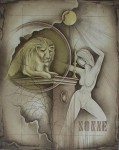 Loewe / Leo by Ruediger Brassel - original etching, signed and numbered 57/ 125