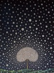 Daisy Tree by Volker Kuehn - original etching, signed and numbered 181/ 300