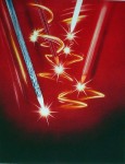 KerrisdaleGallery.com - stock ID# mj2958ev - Pencil Sparkles by JP Moro - original etching, signed and numbered 10/ 150