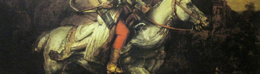 The Polish Rider by Rembrandt Harmenszoon Van Rijn - offset lithograph fine art print