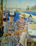 Argenteuil by Edouard Manet - collectible collotype fine art print