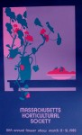 Massachusetts Horticultural Society by Jan Roy - silkscreen fine art original poster