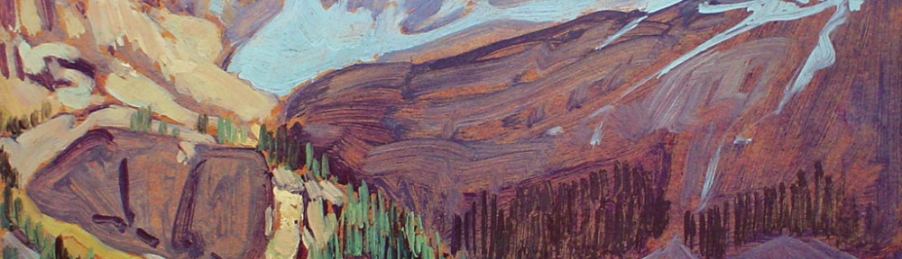 Lake O'Hara, Rocky Mountains by James Edward Hervey MacDonald - Group of Seven offset lithograph fine art print