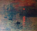 Impression: Sunrise by Claude Monet - collectible collotype fine art print - Printed in France (available from KerrisdaleGallery.com, Stock ID#MC035ch)