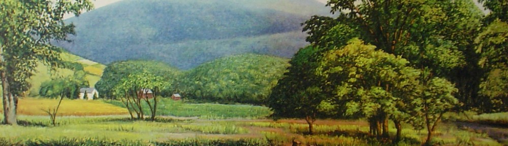 Valley Stream by Gene Pelham - collectible collotype fine art print