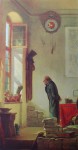 The Cactus Friend by Karl (Carl) Spitzweg - collectible collotype fine art print
