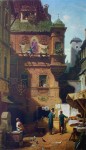 Arts And Science (Kunst und Wissenschaft) by Karl (Carl) Spitzweg - collectible collotype fine art print