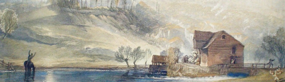Colchester by Joseph Mallord William Turner - collectible collotype fine art print