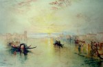 A Venetian Scene, San Benedetto, Looking Towards Fusina by Joseph Mallord William Turner - collectible collotype fine art print
