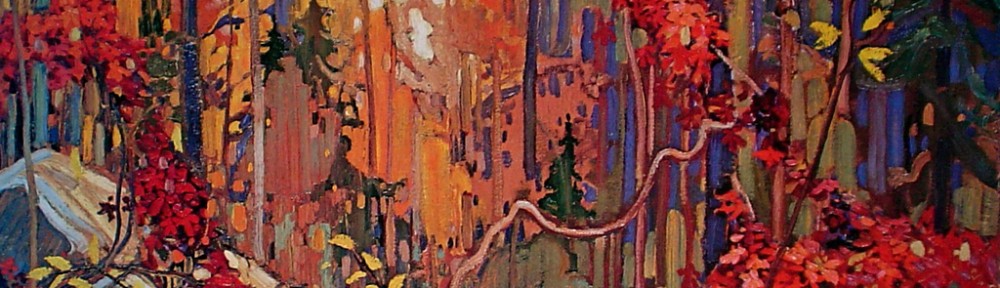 Autumn's Garland by Tom Thomson - Group of Seven offset lithograph fine art print