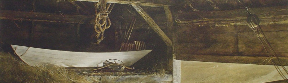Hay Ledge by Andrew Newell Wyeth - collectible collotype fine art print