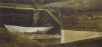 Hay Ledge by Andrew Newell Wyeth - collectible collotype fine art print
