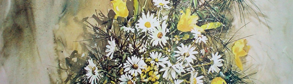 Tulips And Daisies by Carolyn Blish - offset lithograph fine art print