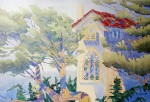 17 Mile Drive by Linda Adams Kesler - offset lithograph fine art poster print