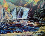 The Little Falls by James Edward Hervey MacDonald - offset lithograph fine art print