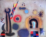 Dragonfly With Red-Tipped Wing /Libellule Aux Ailerons Rouge by Jean Miro, Museo del Prado - offset lithograph fine art poster print