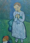 Child With Dove by Pablo Picasso - collectable collotype fine art print