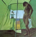 June Noon by Alex Colville - offset lithograph fine art print