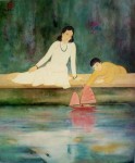 Reflections by Dinh Tho - offset lithograph fine art print