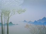 Gray Coast by Key, local BC artist - offset lithograph fine art print
