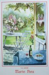 La Pause by Marie Para - offset lithograph fine art poster print