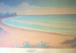 Hidden Cove, Seascape Suite by Michael Raburn - offset lithograph fine art poster print