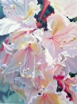Floral #1 (from set of 3, a tryptich) by Walter Beynun - offset lithograph limited edition collectible art print, signed by artist and numbered 82/1215 - KerrisdaleGallery.com