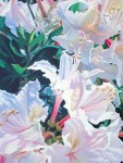 Floral #2 (from set of 3, a tryptich) by Walter Beynun - offset lithograph limited edition collectible art print, signed by artist and numbered 82/1215 - KerrisdaleGallery.com