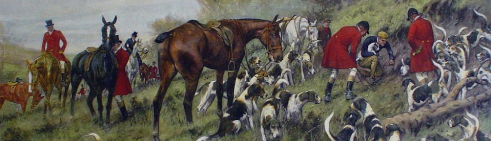 His Same Old Game by George Wright - restrike etching, hand-coloured original print