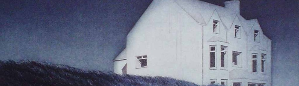 Rhosneiger/February by Elisabeth Van Holleben, original etching, signed and numbered 30/ 100